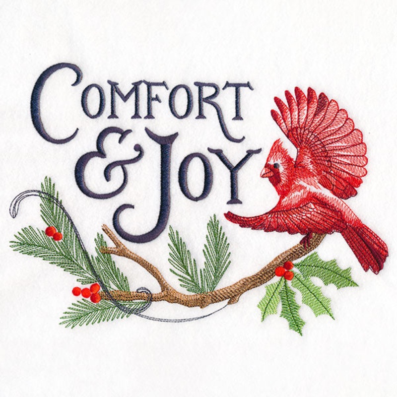 Comfort & Joy Cardinal|6.86″ x 9.5″ / 174.19mm x 241.23mm|5.63″ x 7.79″ / 142.94mm x 197.91mm|4.86″ x 6.72″ / 123.39mm x 170.79mm|All Sizes