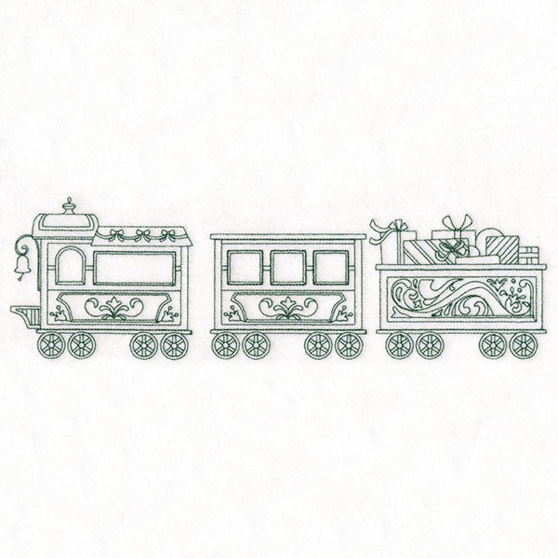 Endless Christmas Train – Caboose & Cars