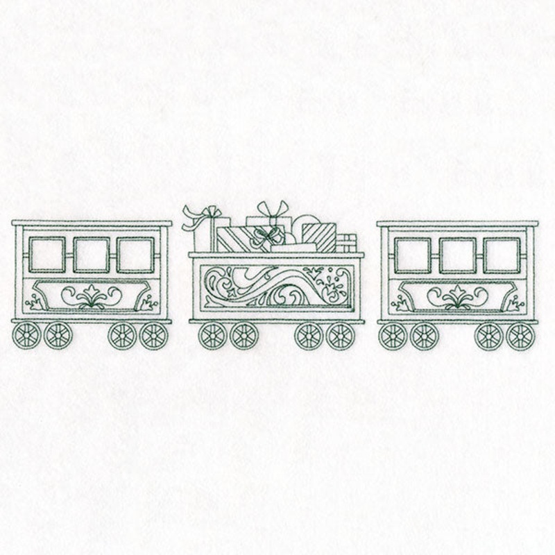 Endless Christmas Train – Center Cars