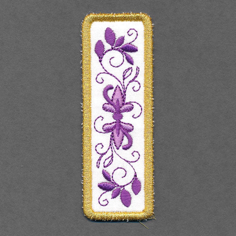 Festive & Elegant Alphabet Ornaments – Letter I (In-the-Hoop)