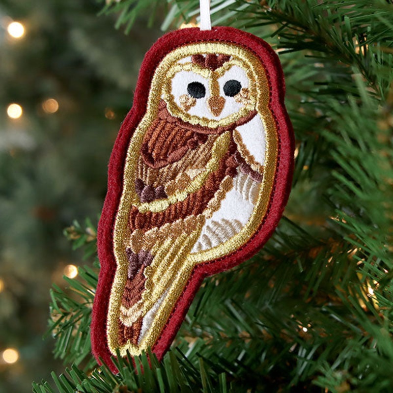 Festive Woodland Ornaments – Owl