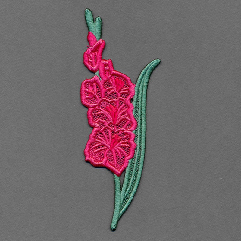 Flowers of the Year – August Gladiolus (Lace)