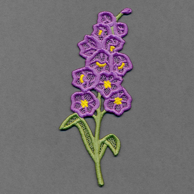 Flowers of the Year – July Larkspur (Lace)