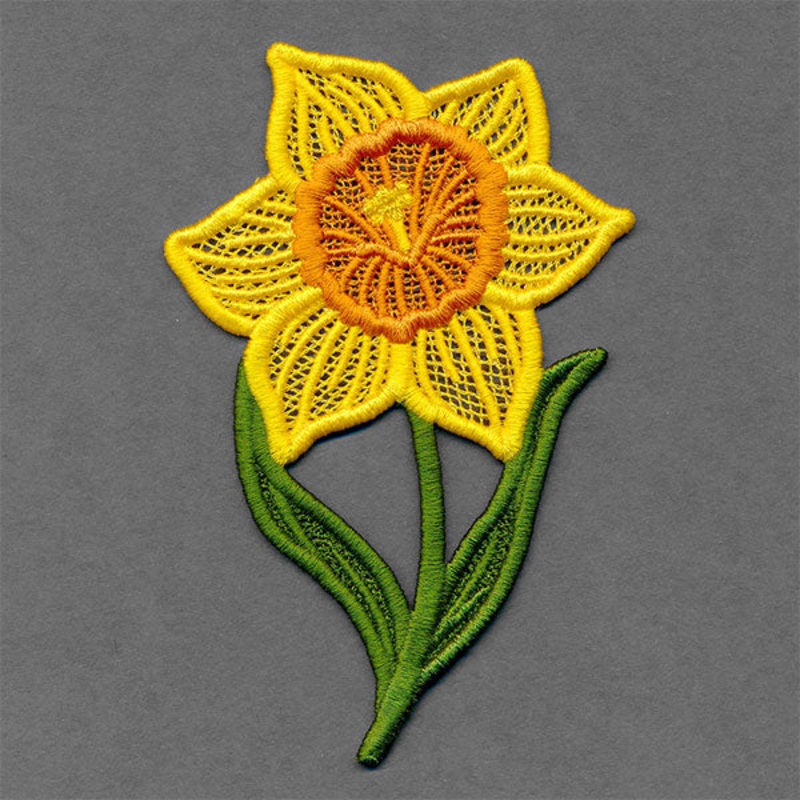 Flowers of the Year – March Daffodil (Lace)
