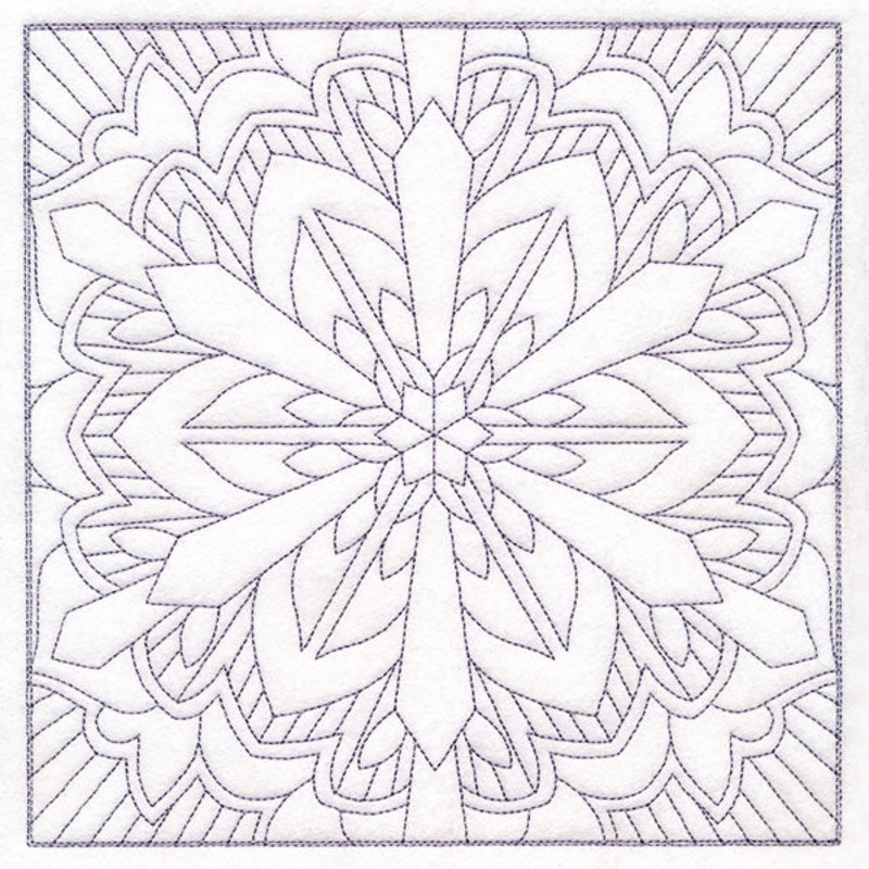 Magic of Snowflakes Quilting 3 (Double Run)