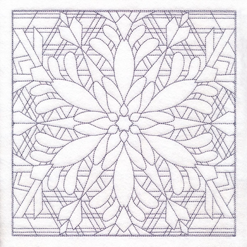 Magic of Snowflakes Quilting 5 (Double Run)