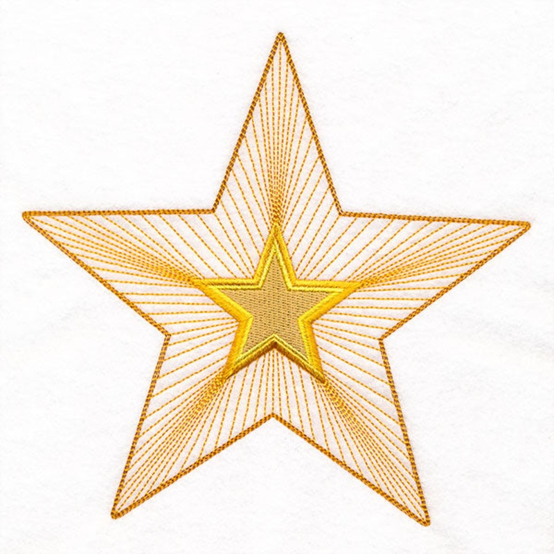String Art Star|6.85″ x 7.16″ / 173.99mm x 181.77mm|5.84″ x 6.1″ / 148.38mm x 155.01mm|4.85″ x 5.07″ / 123.19mm x 128.69mm|3.69″ x 3.85″ / 93.61mm x 97.79mm|All Sizes