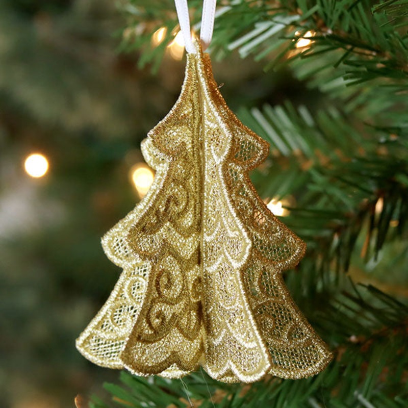 Tree in 3D (Lace)|3.87″ x 3.87″ / 98.34mm x 98.33mm