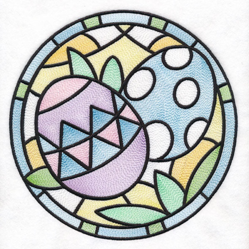 For the Love of Easter Stained Glass – Eggs