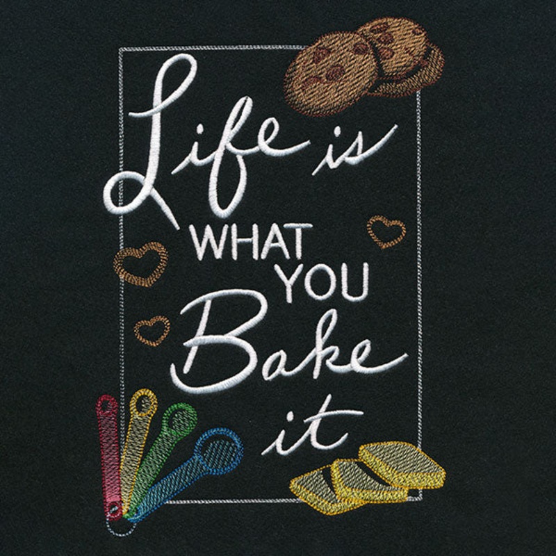 Life is What You Bake It|10.03″ x 6.88″ / 254.67mm x 174.66mm|7.78″ x 5.33″ / 197.6mm x 135.45mm|6.85″ x 4.7″ / 173.94mm x 119.28mm|All Sizes