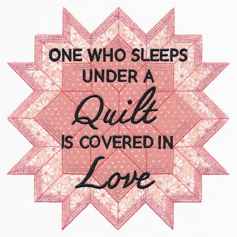 Covered in Love Carpenter’s Star Feature (Applique)