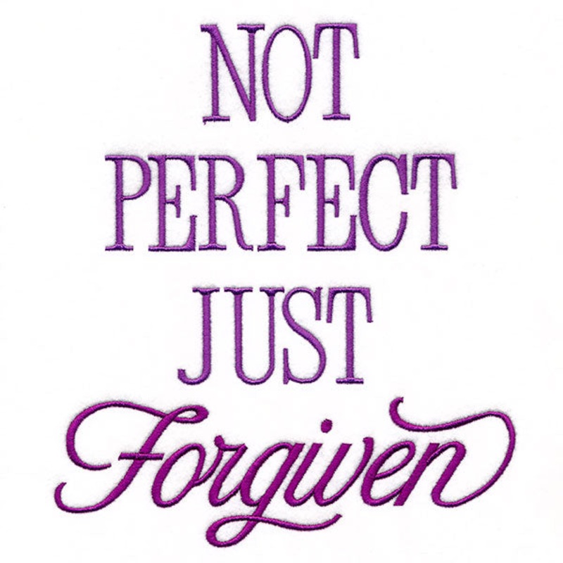 Daily Blessings – Not Perfect Just Forgiven