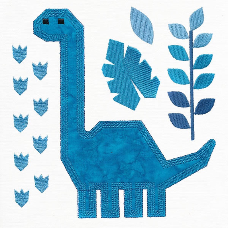 Dinos for Days – Brachiosaurus (Applique)