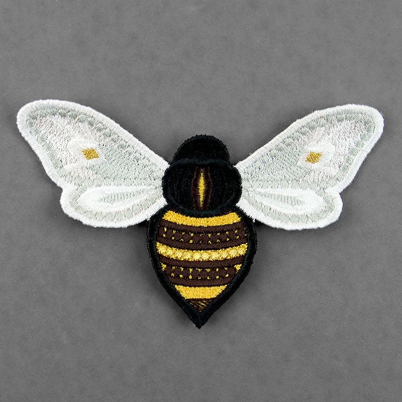 Free-Flying with Texture Bumble Bee (In-the-Hoop)