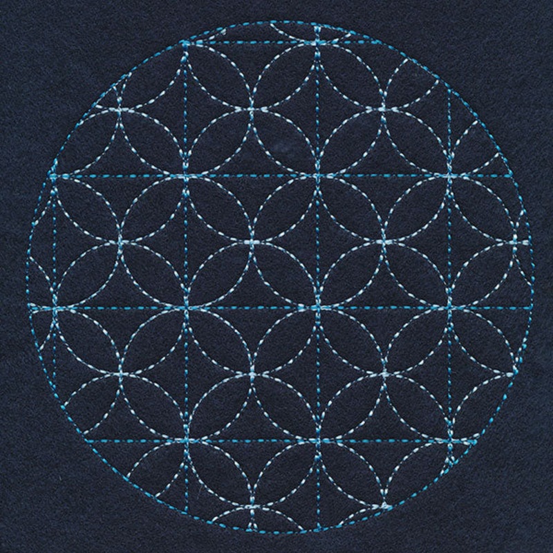 Venn Kaleidoscope Sashiko Quilting Circle