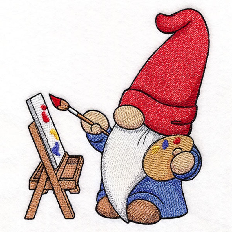 Whimsical Artistry Gnome|6.72″ x 5.85″ / 170.59mm x 148.63mm|5.57″ x 4.85″ / 141.46mm x 123.26mm|3.9″ x 3.4″ / 99.16mm x 86.32mm|All Sizes