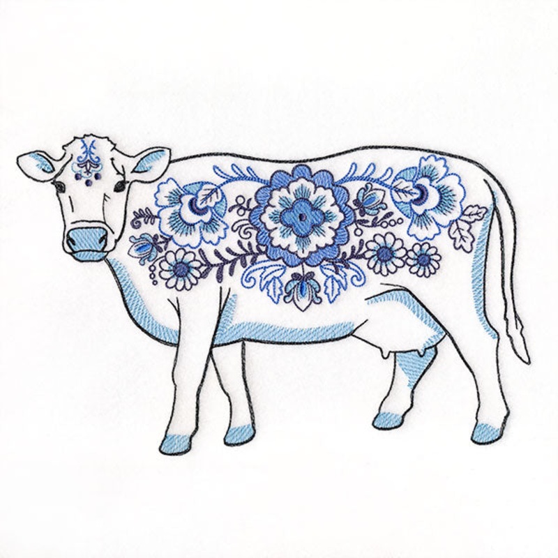 Delft Blue Flowers Dairy Cow|6.85″ x 10.74″ / 173.97mm x 272.83mm|5.85″ x 9.17″ / 148.57mm x 233mm|4.97″ x 7.79″ / 126.14mm x 197.85mm|4.37″ x 6.85″ / 110.9mm x 173.97mm|All Sizes