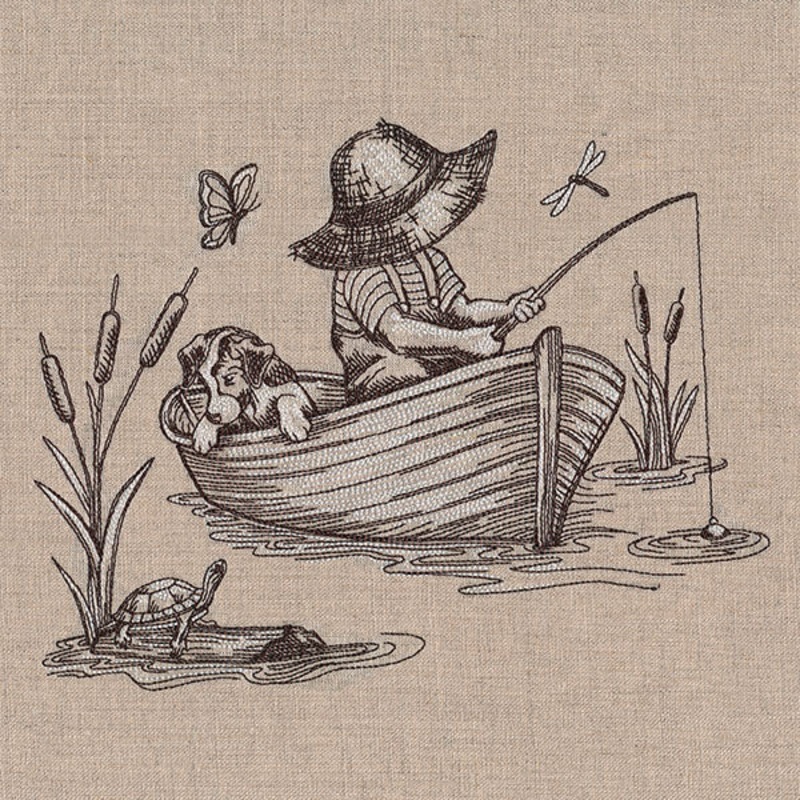 Fisherman Fred on the Water|6.85″ x 8.91″ / 173.97mm x 226.31mm|5.85″ x 7.6″ / 148.56mm x 193.05mm|4.85″ x 6.3″ / 123.18mm x 160.04mm|All Sizes