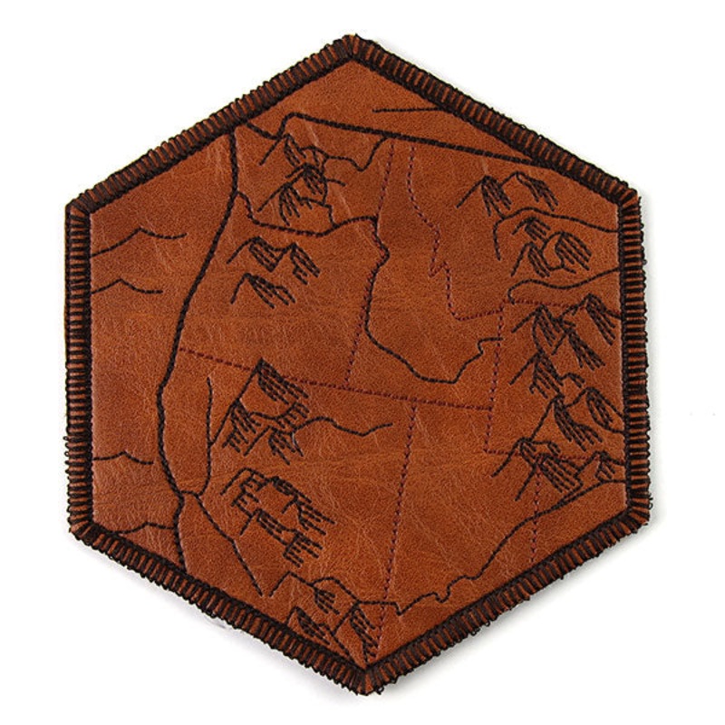 From Sea to Shining Sea United States Map Coaster – Northwest (In-the-Hoop)