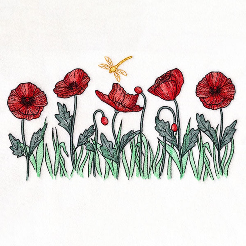 Sunshine and Poppies Border|6.6″ x 11.75″ / 167.57mm x 298.41mm|5.27″ x 9.4″ / 133.98mm x 238.72mm|4.37″ x 7.79″ / 111.09mm x 197.95mm|3.84″ x 6.85″ / 97.56mm x 173.95mm|All Sizes