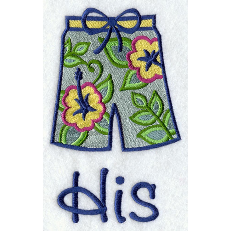 Bathing Suit – His|6.5″ x 4.02″ / 165.1mm x 102.11mm|3.64″ x 2.26″ / 92.46mm x 57.4mm|All Sizes