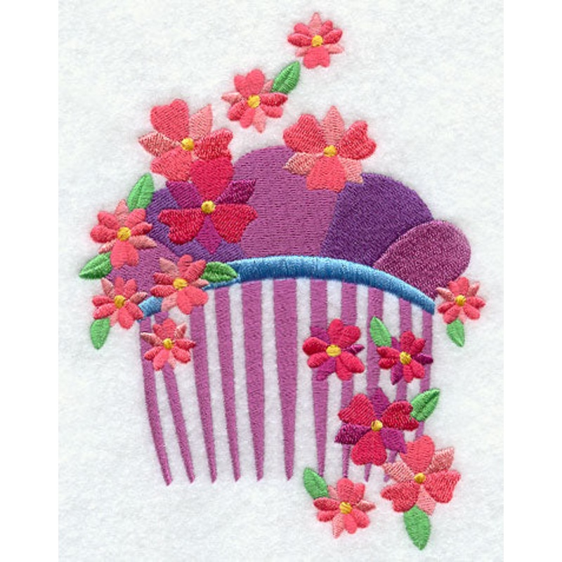 Blooming Comb|6.4″ x 4.79″ / 162.43mm x 121.6mm|3.86″ x 2.89″ / 98.01mm x 73.39mm|All Sizes