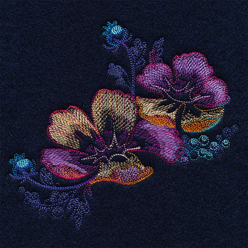 Flowers in Fluorescence Accent