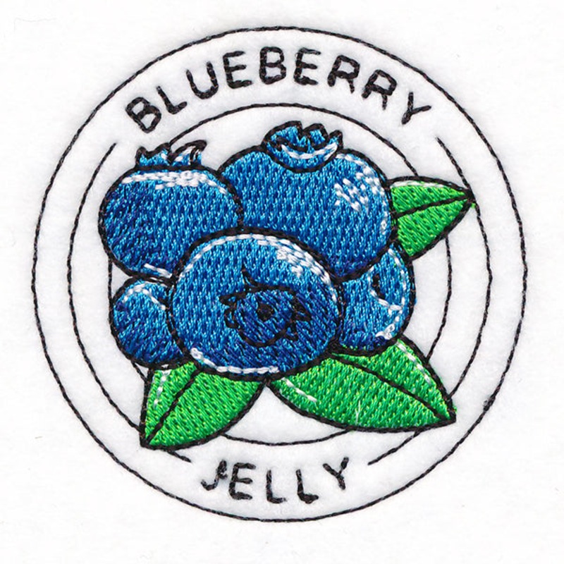 Summer Sensations Jar Topper – Blueberry Jelly