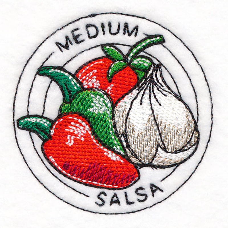 Summer Sensations Jar Topper – Medium Salsa