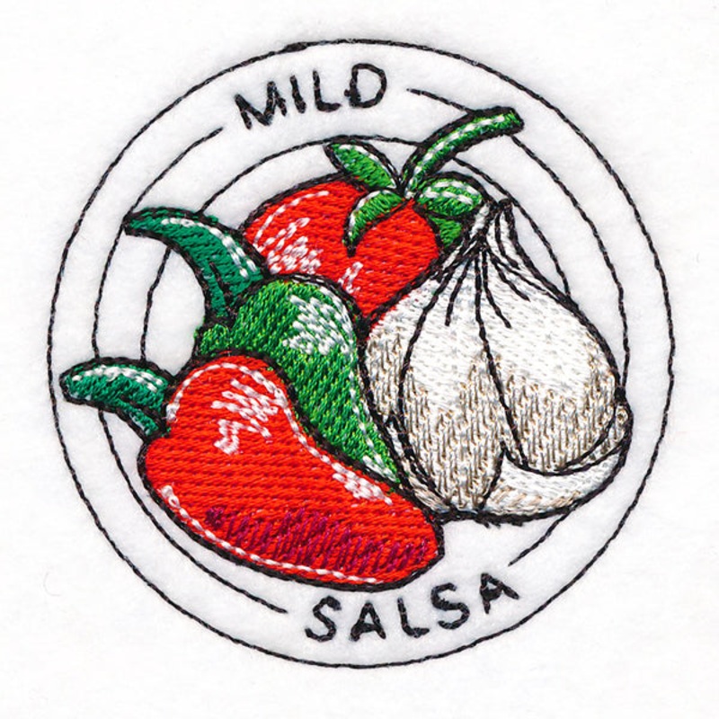 Summer Sensations Jar Topper – Mild Salsa