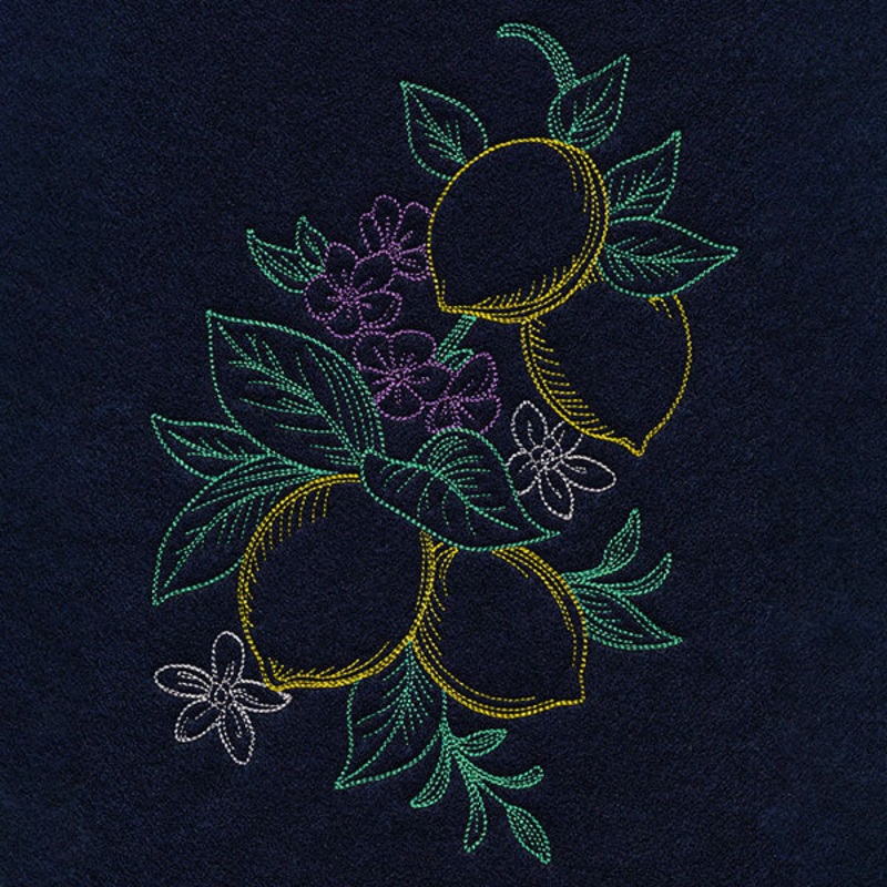 Timeless Summer – Lemons and Phlox (Vintage)