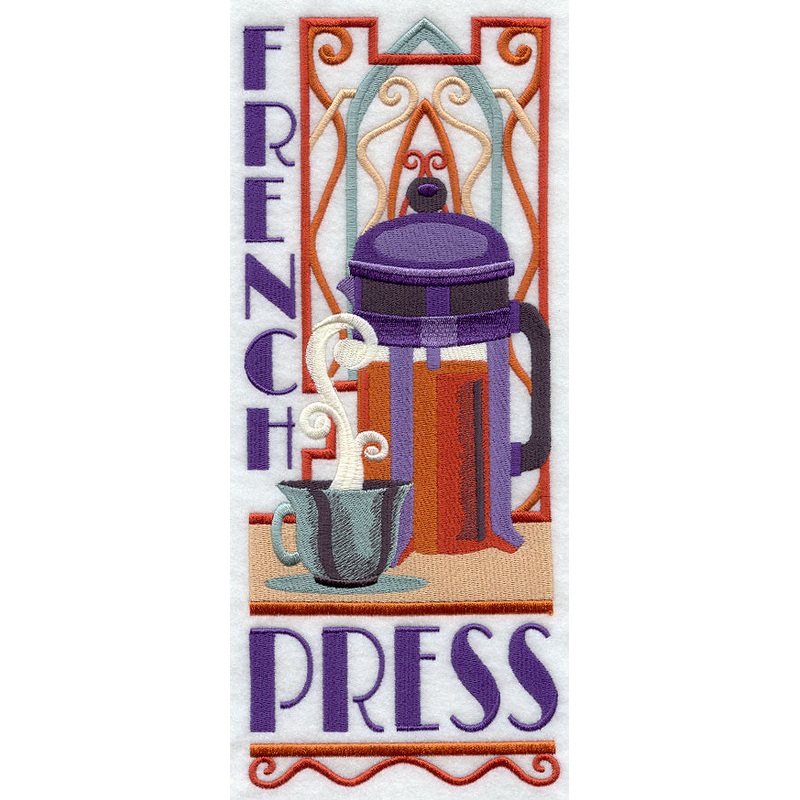 Art Deco French Press|11.8″ x 4.74″ / 299.79mm x 120.37mm|9.39″ x 3.77″ / 238.55mm x 95.66mm|6.86″ x 2.75″ / 174.32mm x 69.85mm|All Sizes
