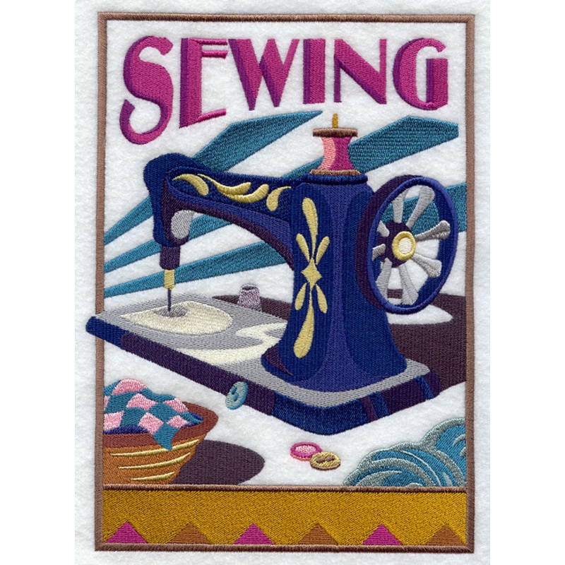 Art Deco Sewing Machine|9.67″ x 6.99″ / 245.72mm x 177.48mm|7.79″ x 5.62″ / 197.74mm x 142.84mm|6.73″ x 4.86″ / 170.87mm x 123.44mm|All Sizes