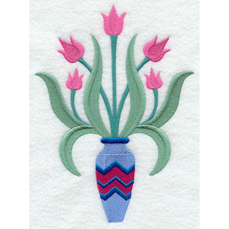 Art Deco Tulips|7.94″ x 5.86″ / 201.6mm x 148.88mm|6.58″ x 4.86″ / 167.09mm x 123.48mm|3.85″ x 2.86″ / 97.78mm x 72.58mm|All Sizes