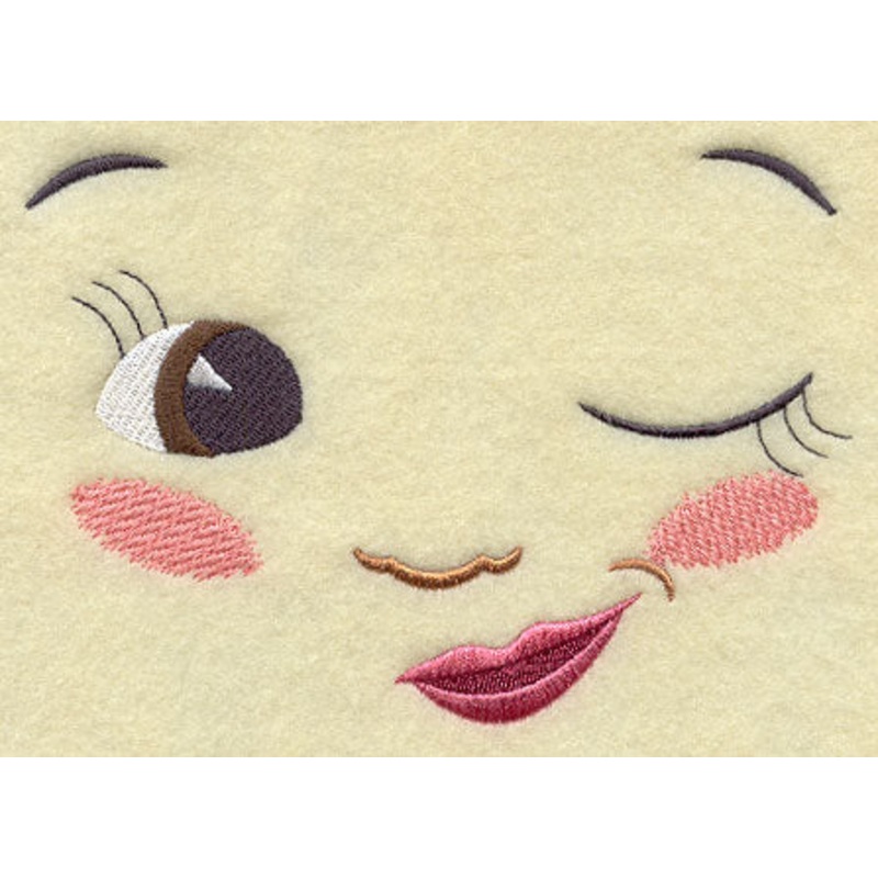 Bella (Winking)|4.09″ x 5.83″ / 103.79mm x 148.05mm|3.39″ x 4.84″ / 86.19mm x 122.89mm|2.73″ x 3.89″ / 69.28mm x 98.73mm|1.76″ x 2.5″ / 44.58mm x 63.44mm|All Sizes