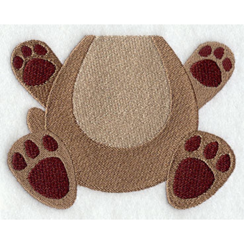 Bib Buddies – Bear|3.63″ x 4.85″ / 92.26mm x 123.21mm|2.9″ x 3.88″ / 73.73mm x 98.46mm|1.87″ x 2.5″ / 47.55mm x 63.44mm|All Sizes