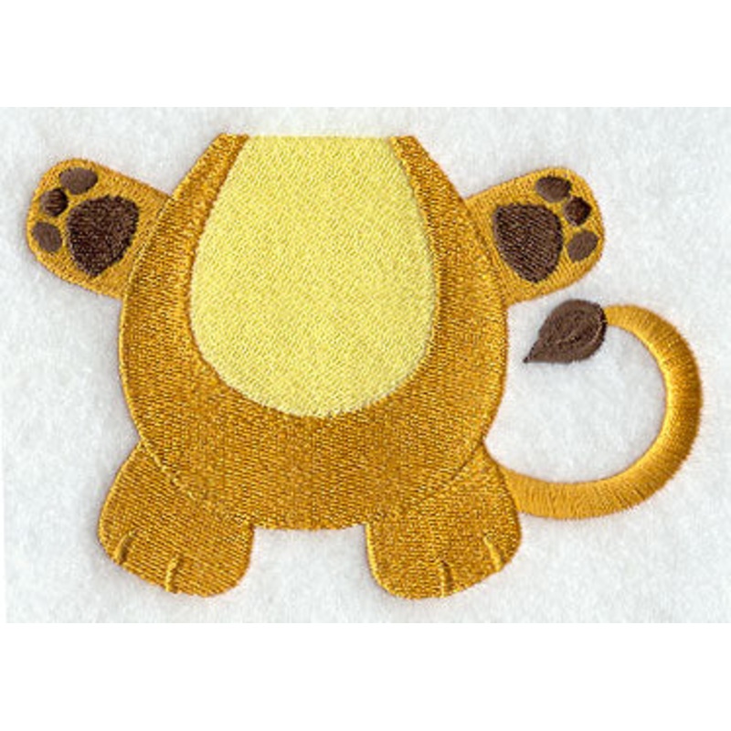 Bib Buddies – Lion|3.28″ x 4.86″ / 83.27mm x 123.38mm|2.57″ x 3.81″ / 65.34mm x 96.83mm|1.69″ x 2.5″ / 42.88mm x 63.59mm|All Sizes