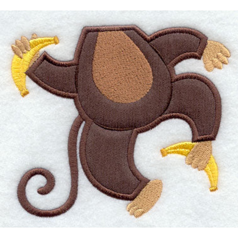 Bib Buddies – Monkey (Applique)