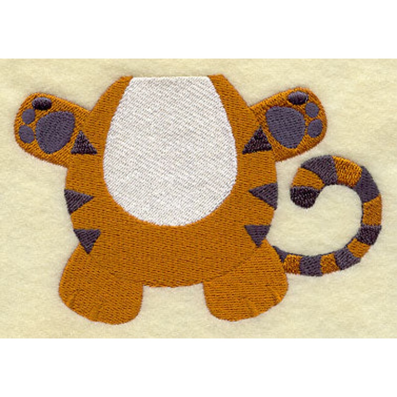 Bib Buddies – Tiger|3.29″ x 4.85″ / 83.59mm x 123.16mm|2.61″ x 3.84″ / 66.18mm x 97.47mm|1.69″ x 2.5″ / 43.03mm x 63.44mm|All Sizes