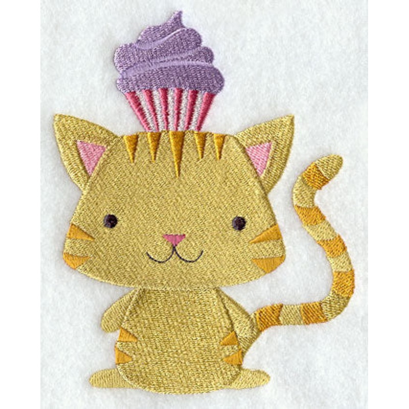 Cupcake Hat Kitty|5.49″ x 4.42″ / 139.56mm x 112.35mm|3.85″ x 3.1″ / 97.77mm x 78.7mm|2.5″ x 2.02″ / 63.41mm x 51.21mm|All Sizes