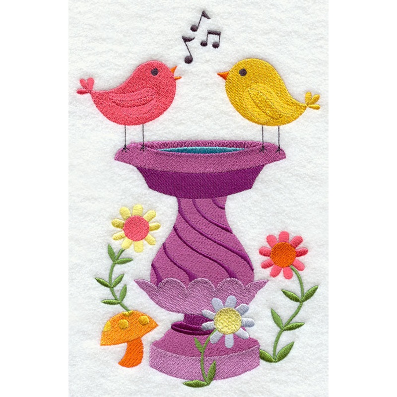Sweet Tweet Birdbath 2|9.2″ x 5.85″ / 233.8mm x 148.63mm|7.8″ x 4.96″ / 198.03mm x 125.88mm|6.87″ x 4.37″ / 174.56mm x 110.96mm|3.86″ x 2.45″ / 98.01mm x 62.28mm|All Sizes