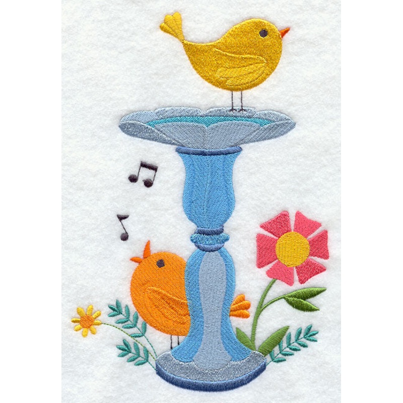 Sweet Tweet Birdbath 3|8.64″ x 5.85″ / 219.51mm x 148.71mm|7.8″ x 5.26″ / 198.04mm x 133.68mm|6.83″ x 4.61″ / 173.49mm x 117.12mm|3.86″ x 2.6″ / 97.94mm x 66.14mm|All Sizes