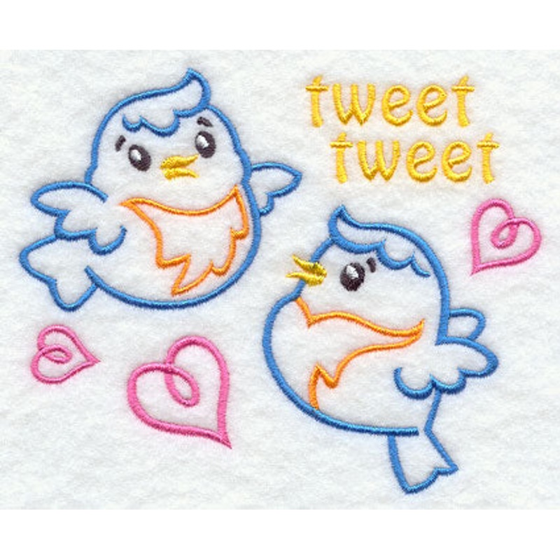 Tweet Tweet|4.51″ x 5.51″ / 114.57mm x 140.02mm|3.17″ x 3.87″ / 80.51mm x 98.37mm|2.35″ x 2.86″ / 59.64mm x 72.72mm|All Sizes