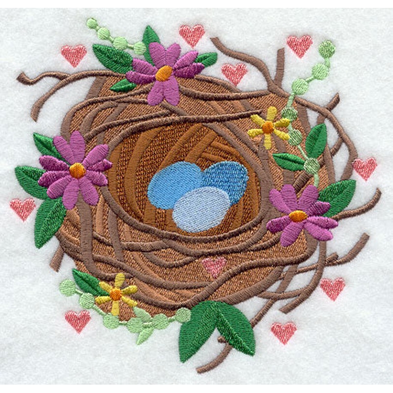 Eggs in a Nest|5.86″ x 6.01″ / 148.85mm x 152.62mm|4.86″ x 4.98″ / 123.42mm x 126.52mm|3.76″ x 3.85″ / 95.51mm x 97.87mm|All Sizes