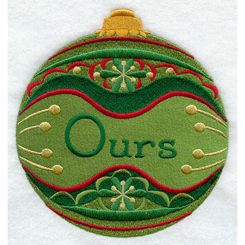 Festive Ornament – Ours|6.4″ x 5.86″ / 162.54mm x 148.91mm|5.33″ x 4.89″ / 135.49mm x 124.1mm|3.87″ x 3.52″ / 98.27mm x 89.47mm|All Sizes