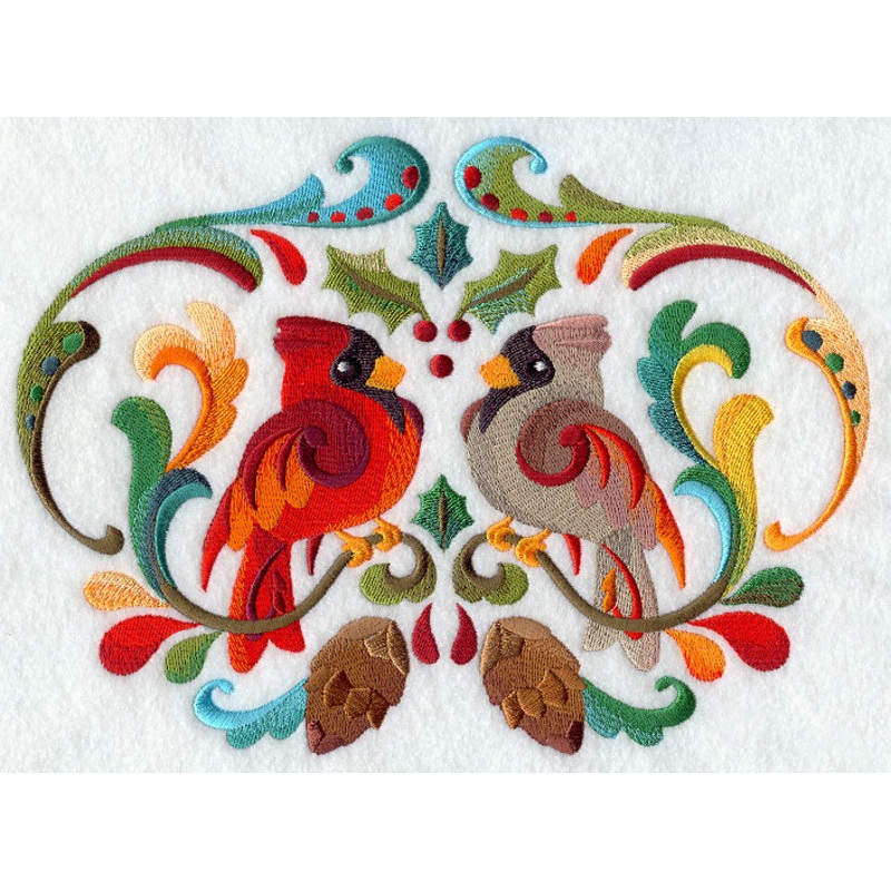 Spring into Christmas Cardinals
