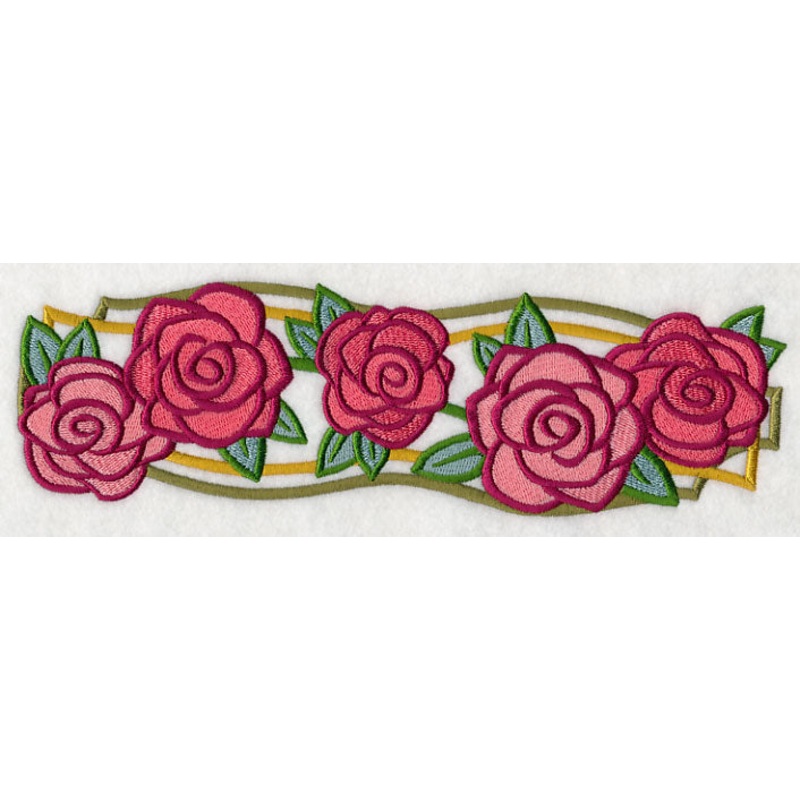 Art Deco Rose Border|2.85″ x 9.41″ / 72.27mm x 239.12mm|2.36″ x 7.8″ / 59.94mm x 198.23mm|2″ x 6″ / 50.72mm x 152.43mm|1.18″ x 3.87″ / 29.91mm x 98.3mm|All Sizes