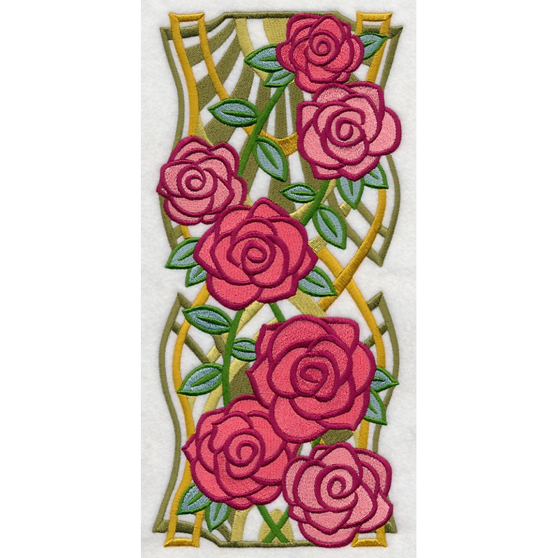 Art Deco Rose Panel|11.8″ x 5.5″ / 299.77mm x 139.7mm|9.41″ x 4.39″ / 239.05mm x 111.44mm|7.81″ x 3.64″ / 198.43mm x 92.53mm|6.86″ x 3.2″ / 174.29mm x 81.3mm|All Sizes