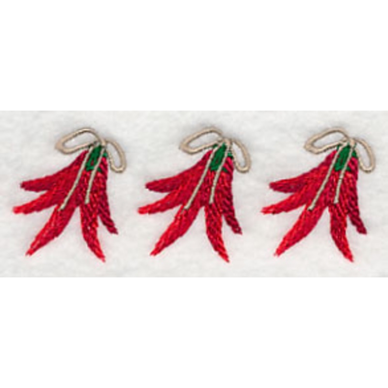 Chili Pepper Border|1.43″ x 3.87″ / 36.23mm x 98.25mm