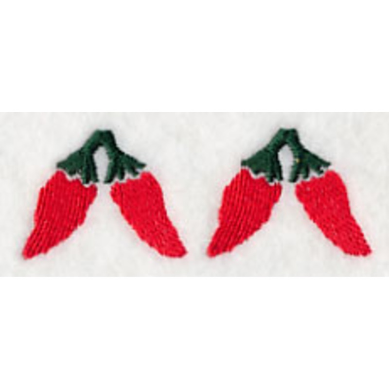 Comic Chili Pepper Border (Pair)